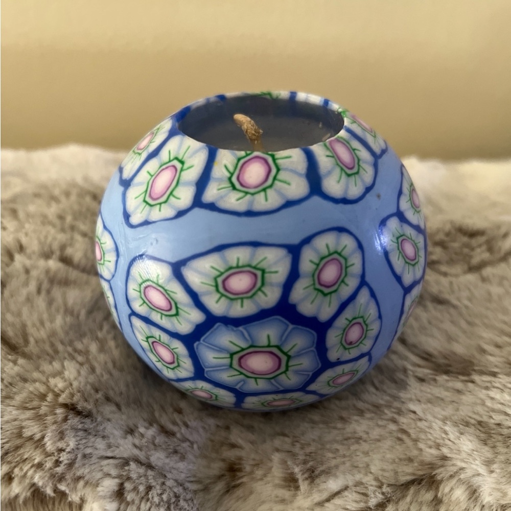 🔮 Vintage Millefiori Candle 🔮